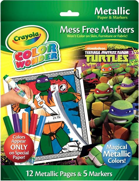 Crayola Color Wonder Teenage Mutant Ninja Turtles 